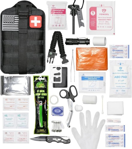 Black emergency first - first, aid